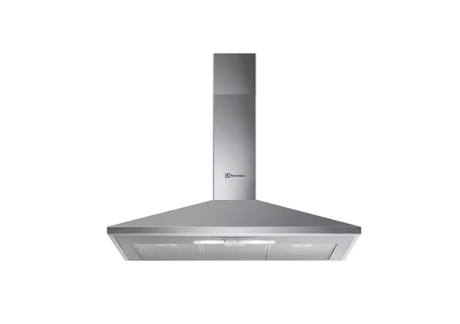 Electrolux 90cm Chimney Extractor Hood with 3 Speed Settings, Powerful Motor, LED lights and Dishwasher-safe Aluminum Mesh Filter, Stainless Steel, ECC9151S