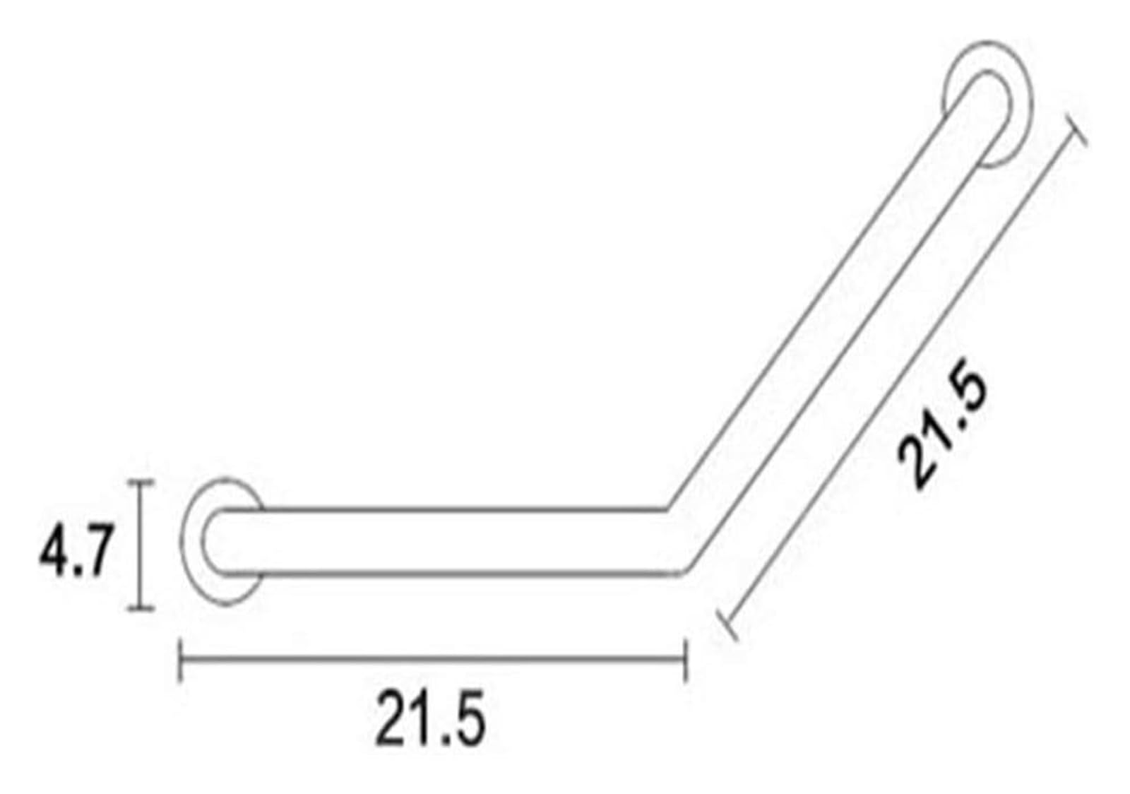 Barras De Apoyo para Baño, Pasamanos De Pared, Barras De Seguridad, Toallero De Pared, Asa De Soporte Antideslizante De Acero Inoxidable, Barra con Soporte para Jabón, Inodoro.