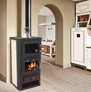 Apex 56312 Kaminofen 10kW mit Backfach