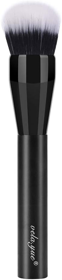 Vela.Yue Large Domed Stippling Brush Duo Fiber Face Powder Foundation Blush Makeup Brush