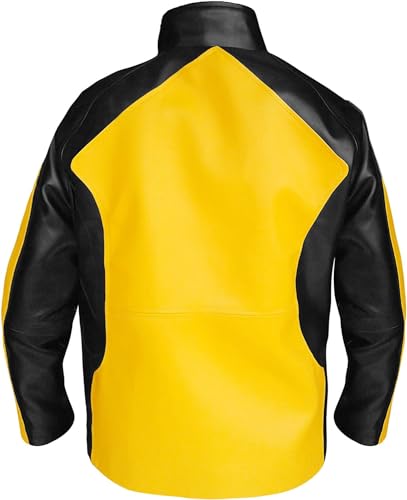 Famous Yellows Fashion World Leather Jackets - Motorcycle Style3