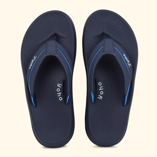Image of YOHO Snugly Slippers for Men | Sleek Everyday Style | PU Cushioned Support & Durable Build | 004