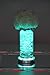 Kitosun 6inch Under Vase Led Light Base Multicolors RGB LED w/Remote 3aa Battery Operated for Home Events Wedding Celebrations Centerpiece Hookah Bar Under Vase Lighting(6inchX1.4inch,Multicolors LED)