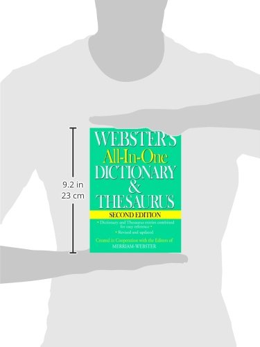 Webster's All-In-One Dictionary & Thesaurus, Second Edition