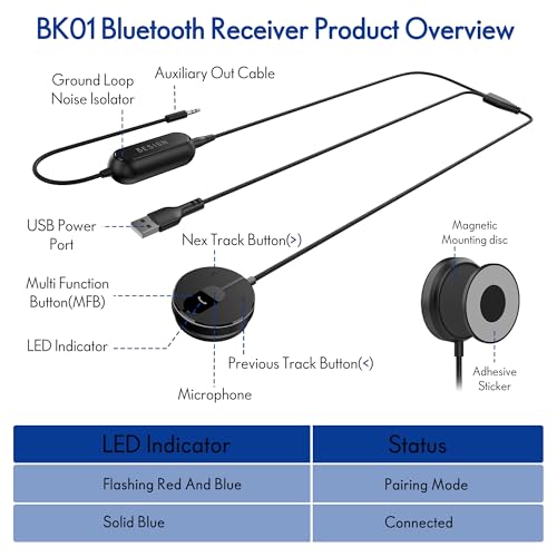 BESIGN BK01 Bluetooth Car Kit