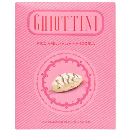 Ghiottini Ricciarelli alla Mandorla, Softes Mandel Gebäck, 105 g