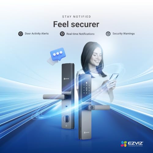 EZVIZ-Smart-Lock-DL05-7-in-1-Keyless-Entry-Door-Lock-with-Fingerprint-Access–Secure-Keyless-Entry-Multiple-Unlock-Options-Instant-Alerts-Weather-Resistant-Child-Safety-Privacy-Control-5085