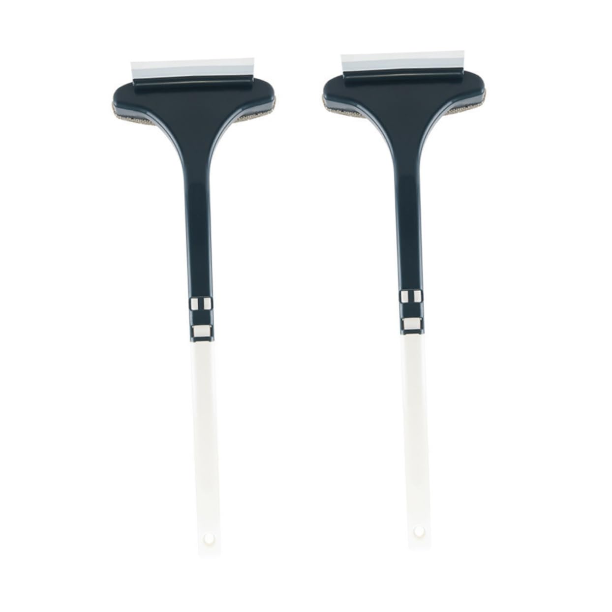 WOFASHPURET 2pcs Double-Sided Window Cleaning Brush and Scraper Tool for Easy Dust Removal Screens and Lightweight and Cleaning Equipment for Home and Use