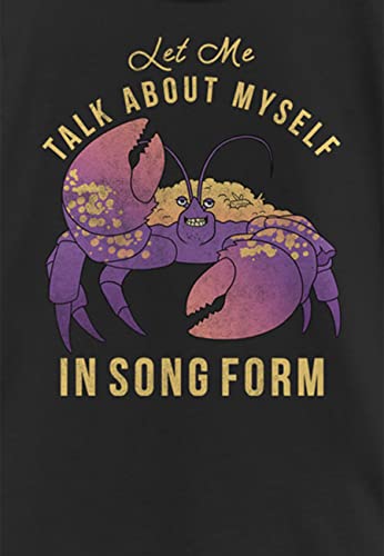 Disney Moana Tamatoa Song Form Girl's Solid Crew Tee3