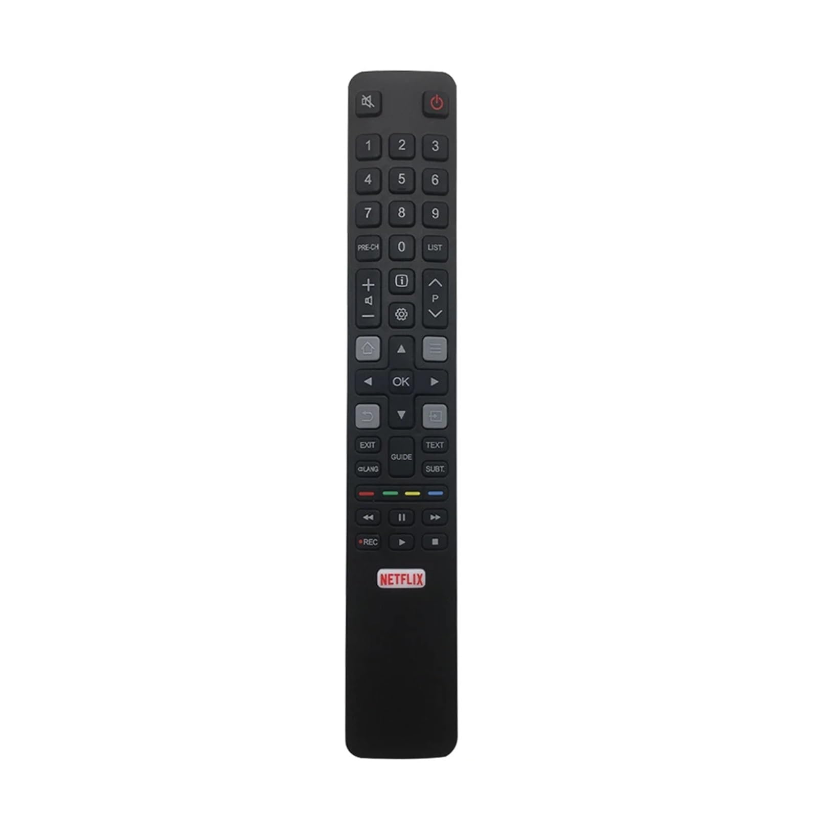 Uniwersalny pilot zamienny do telewizora RC802N do telewizora Smart TV T-CL 4K LCD LED z przyciskiem NETFLIX