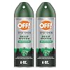 OFF! Deep Woods Sportsmen Insect Repellent Spray for Hunting Camping and Fishing 6 Ounce (Pack of 2)