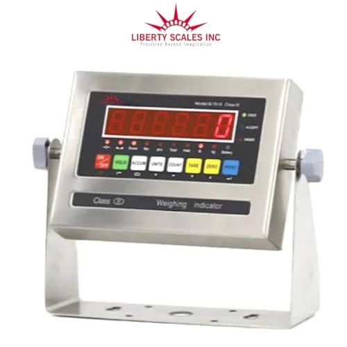 Báscula Liberty LS-917-SS-PT-SQ-1000 acero inoxidable miniatura 6