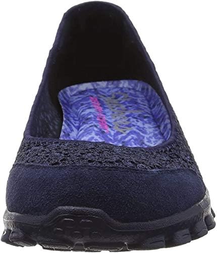 Skechers Sport Women's EZ Flex Flighty Slip-on Flat, Navy Blue, 7.5 B(M) US | Image 1