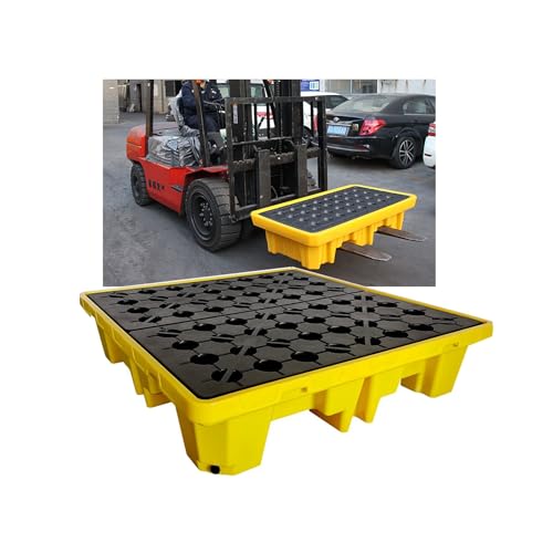 Plateforme de rétention modulaire 50 x 36 cm avec grille amovible