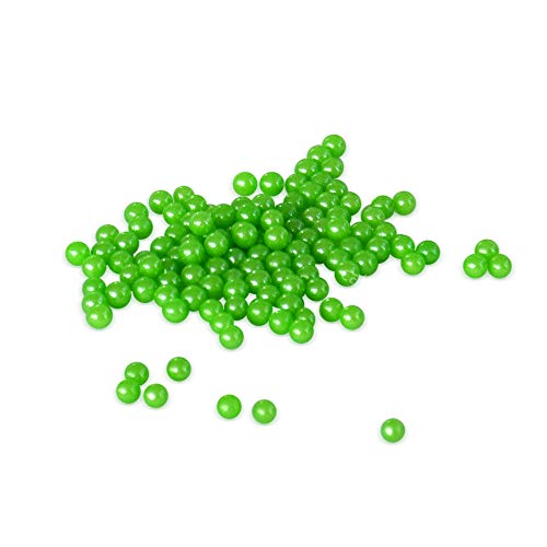 Sugar Pearls - Pearlized Green 4 mm - 4 oz - Thumbnail 2