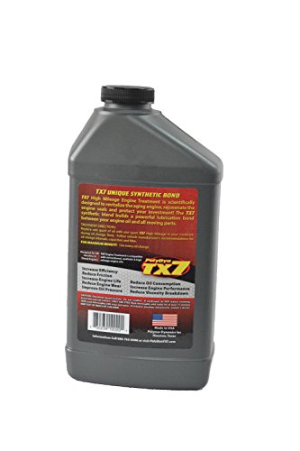 Aceite para motor TX7 High Mileage 15W-40 32 oz miniatura 2