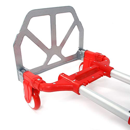 Carretilla Plegable de Mano 80kg Capacidad, Aluminio miniatura 3