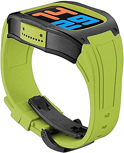 Boîtier acier inoxydable Apple Watch 45mm 44mm avec kit de modification complet - 4