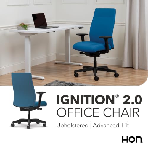 Image of HON Ignition 2.0 Ergonomic Office Chair, Lumbar Support, Peacock