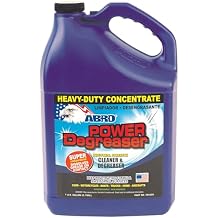 ABRO Heavy Duty Power Degreaser, High Performance Multifunctional Auto Engine Degreaser for Quick and Easy Removal of Grease, Oil, Dirt &Grime, Engine Cleaner and Degreaser, 6 Pack Case, 1 Gallon