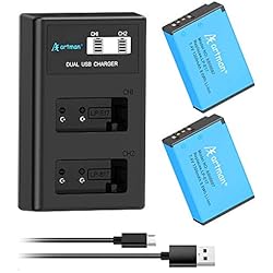 Batería Canon T6I Artman - Batería LP-E17 mejorada para Canon EOS R50 R8 RP R10, Rebel T6i T7i T8i, T6s, SL2, SL3, EOS M3, M5, M6, 200D, 77D, 750D, 760D, 800D, 800D, KISS X8 i Cámara i Cámara