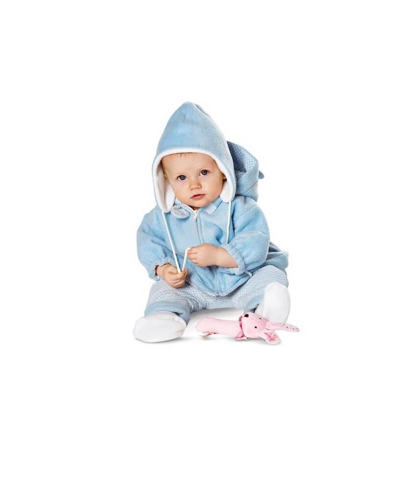 Burda Schnittmuster 9478 Baby Kombination: Overall, Jacke, Fu?Sack & Hose Gr. 56-86
