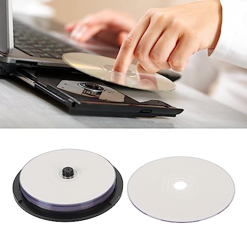 4.7GB 16X Blank Discs, Recordable Media Disc for Music Video Photos, Widely Compatible with DVD R Drivers, Lasting Data Archiving (GOTOTOPxbsf8evnca-12)