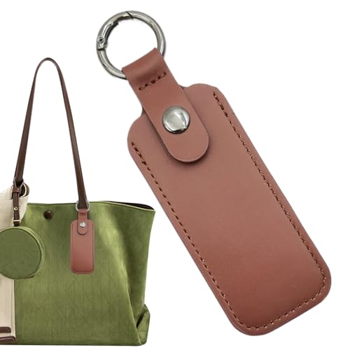 Étui de Protection pour clé USB - Étui de Protection pour clé USB 9 cm - Pochette compacte en Similicuir avec Boucle en métal, Portable pour clés USBs, Sauvegarde de données, Voyage, Bureau, école