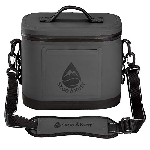Skog Å Kust ChillSåk Airtight & Leakproof Soft Cooler Bags | Flip 6 Can Size Dark Grey by Skog Å Kust - Image 5