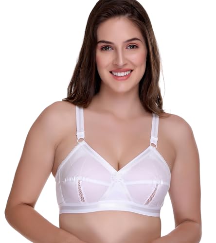 Image of SONA Perfecto Plus Size Cotton Bra for Woman Full Coverage Everyday Pack of 1