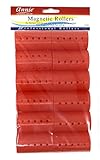 Annie Magnetic Rollers 12 Count Red 1 1/2