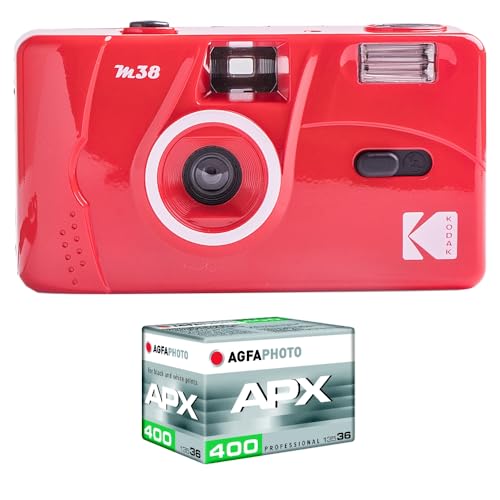 Kodak - Cámara Recargable M38-35 mm, Color Azul