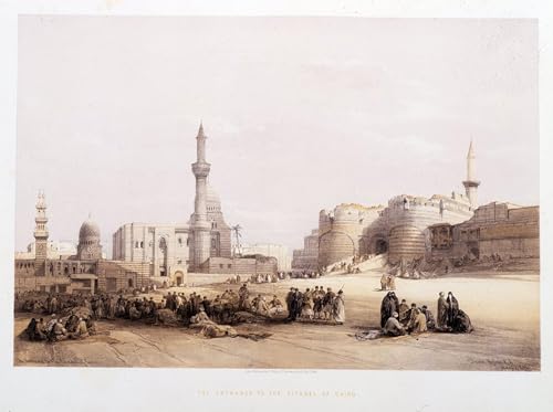 Art portrait Citadelle du Caire David Roberts pour sublimer un grand mur vide