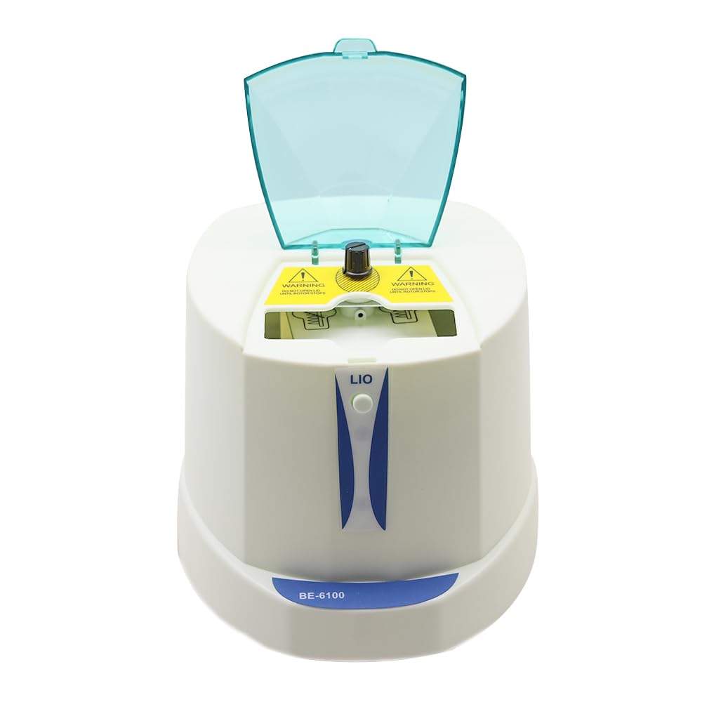 Centrífuga de laboratorio para placas de PCR de 96 agujeros, velocidad ajustable de hasta 2500 rpm, rotor fijo verticalmente, bajo ruido para aplicaciones médicas y biológicas