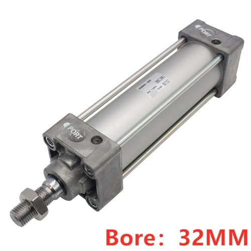 Cilindro neumático MB MDBB32 de doble efecto con vástago simple y sensor D-M9BW 3