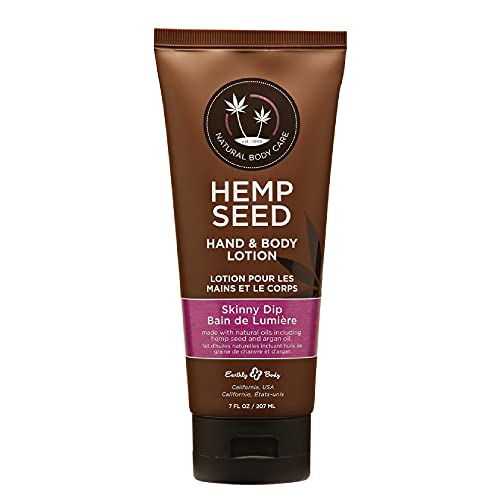Hand & Body Lotion, Skinny Dip Scent - 7 Fl Oz - Soothe Dry Skin - Argan Oil - Light, Non-Greasy Formula - Vegan & Cruelty Free #TOP13