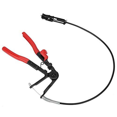 Schlauchklemmezange, Stahllegierung Flexibler Handwerkzeug mit Biegbaren Halsrohrklemmen für Universelle Umfang
