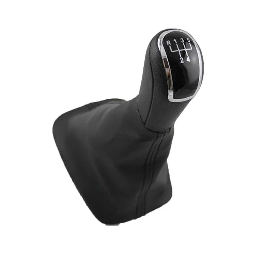 Poanbcgy One Color Shift Ball Joint 5 Speed Gear Shift Knob Lever With Boot Cover Car Accessories For Skoda Fabia Mk1 2000-2008