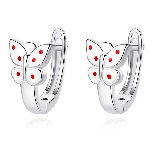 Boucles d'oreilles papillon en cristal idée cadeau bijoux mariage pour femmes et filles