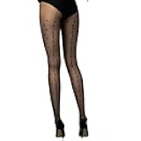 Fiore Fashion French Inspired Vintage Pattern Tights