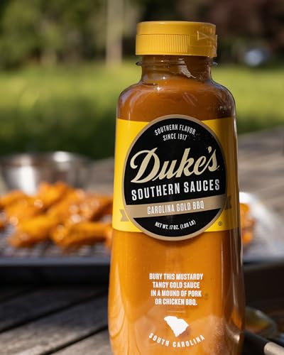 Image of Duke's Carolina Gold Southern Dipping Sauce - Tangy Mustard Flavor, 17 Ounce (Pack of 1)