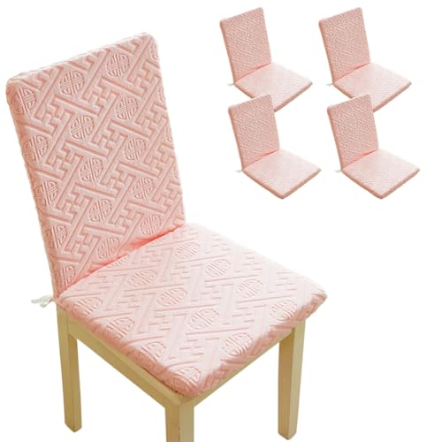 Coussin de siège et dossier pour salle à manger et jardin XJBTBA : lot de 4 polyvalent
