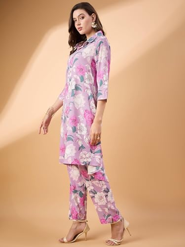 Image of TANISHA Women's Cotton Blend Co-ord Set