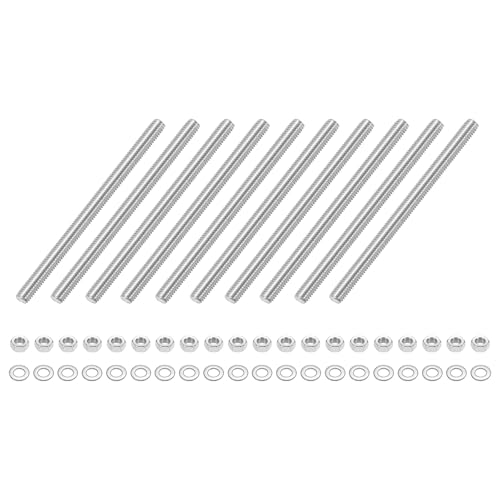 uxcell 10 S˂bh M5 x 70mm XeXX`[ Ep˂bh ibgƃtbgbV[t NvAnK[AU{gp̊SX^bhbho[