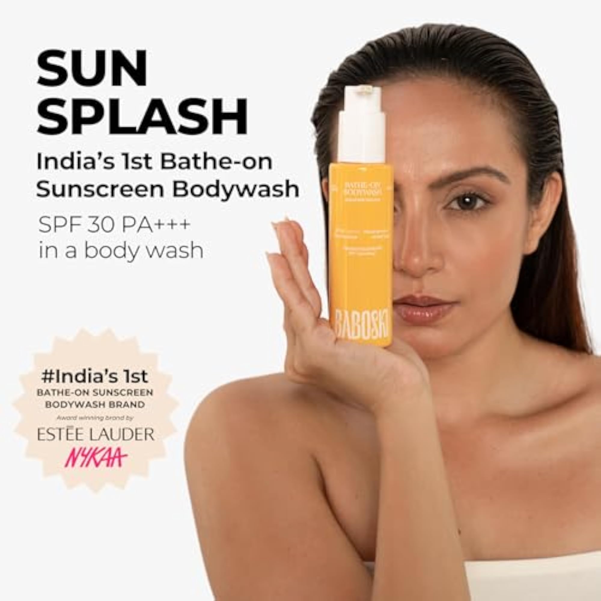 Sun Splash Bathe-On Sunscreen Body Wash SPF30 PA+++