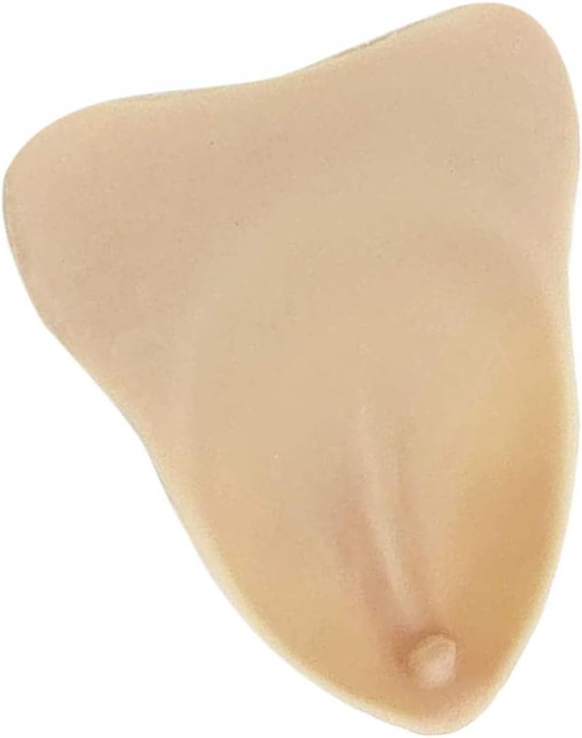 JUYO VONSAN Men Hiding Gaff Panties Silicone Panties Pad Camel Toe for Transgender Drag Queen Ivory