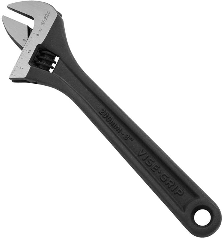 IRWIN Adjustable Wrench, SAE, 8-Inch (1913186)
