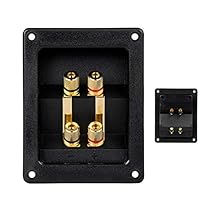 Algopix Similar Product 4 - 2PCS Speaker Terminal Box Binding Post