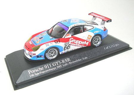 Minichamps DP 1/43 ポルシェ911 GT3 2005スパ VANBELLINGEN 完成品 Amazon.co.jp: Minichamps DP 1/43 ポルシェ911 GT3 2005スパ