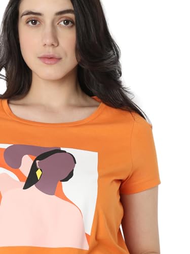 Image of VERO MODA Women's Regular Fit T-Shirt